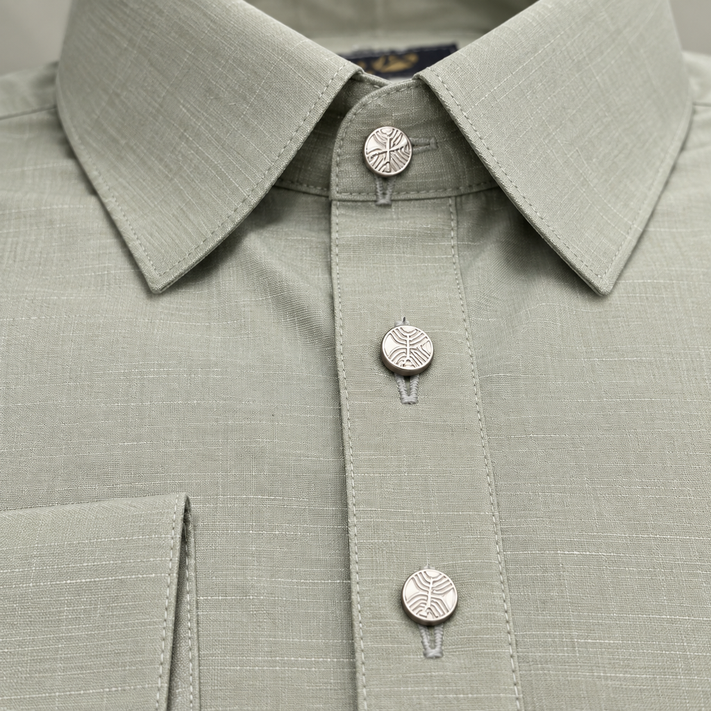 Premium Sage Green Shalwar Kameez – Timeless Style